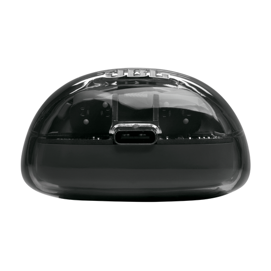JBL Tune Flex 2 Ghost Edition - Ghost Black - True Wireless Noise Cancelling Earbuds - Bottom